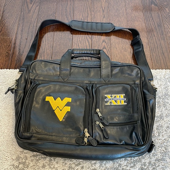 None Other - West Virginia university WVU big 12 conference briefcase